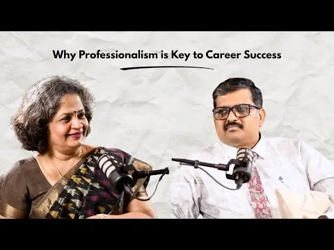 Professionalism is one of the most important yet overlooked skills in building a successful career. In this discussion, Dr. S Gopalakrishnan